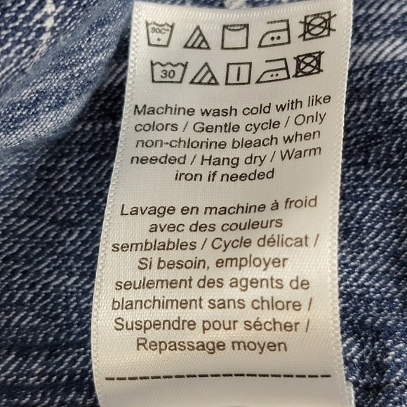 UNTUCKit Men's Blue Plaid Brignole Slim Fit Button Down Flannel Shirt Sz L - Picture 8 of 9